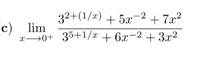 Solved Calculate the limit | Chegg.com