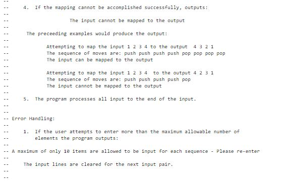Stacks and Queues author row Input output Using the | Chegg.com