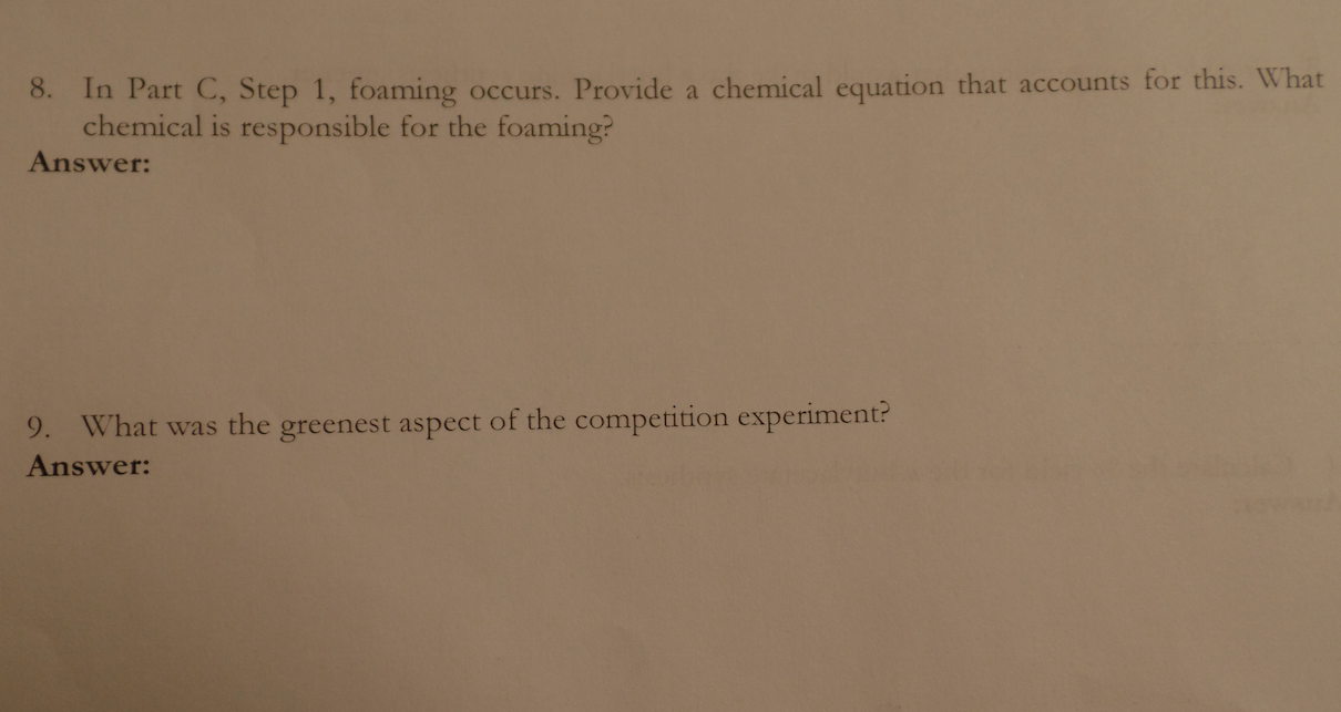 Solved Please answer question 10 and 11 of the post-lab. | Chegg.com