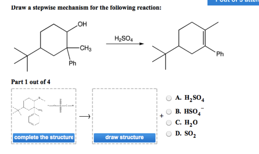(Solved) Draw a stepwise mechanism for the following reaction