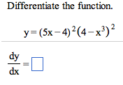 Solved Differentiate the function. | Chegg.com