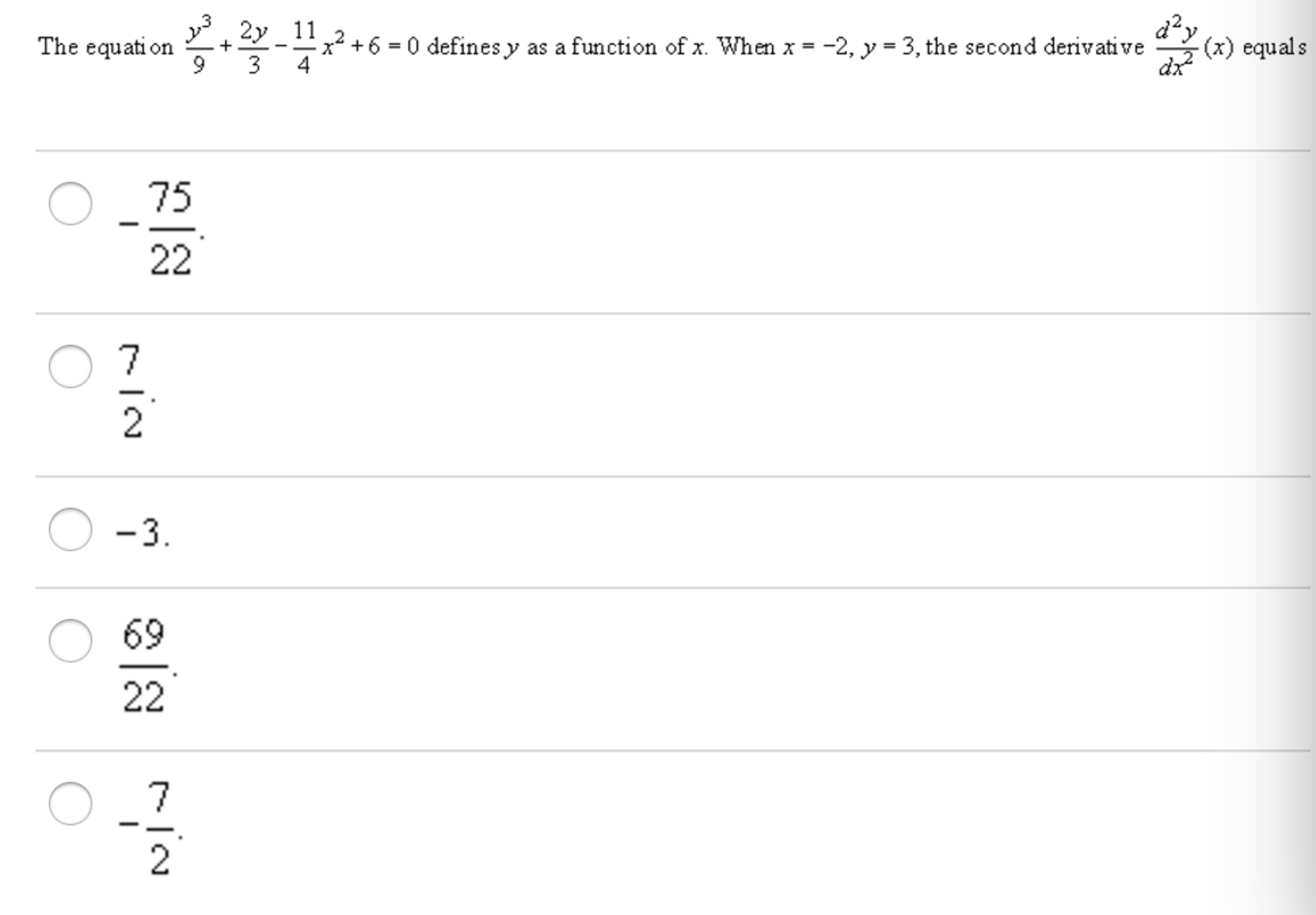 solved-the-equation-y-3-9-2y-3-11-4-x-2-6-0-defines-chegg