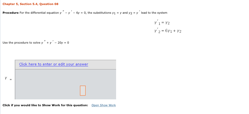 Solved Chapter 5, Section 5.3, Question 06 Incorrect Solve | Chegg.com