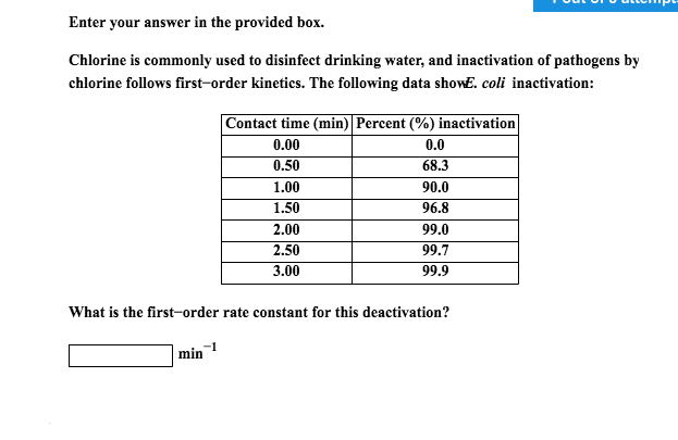 solved-chlorine-is-commonly-used-to-disinfect-drinking-chegg