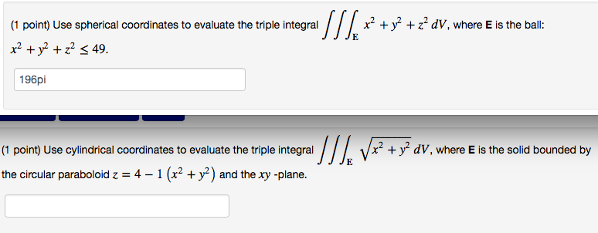 solved-use-spherical-coordinates-to-evaluate-the-triple-chegg