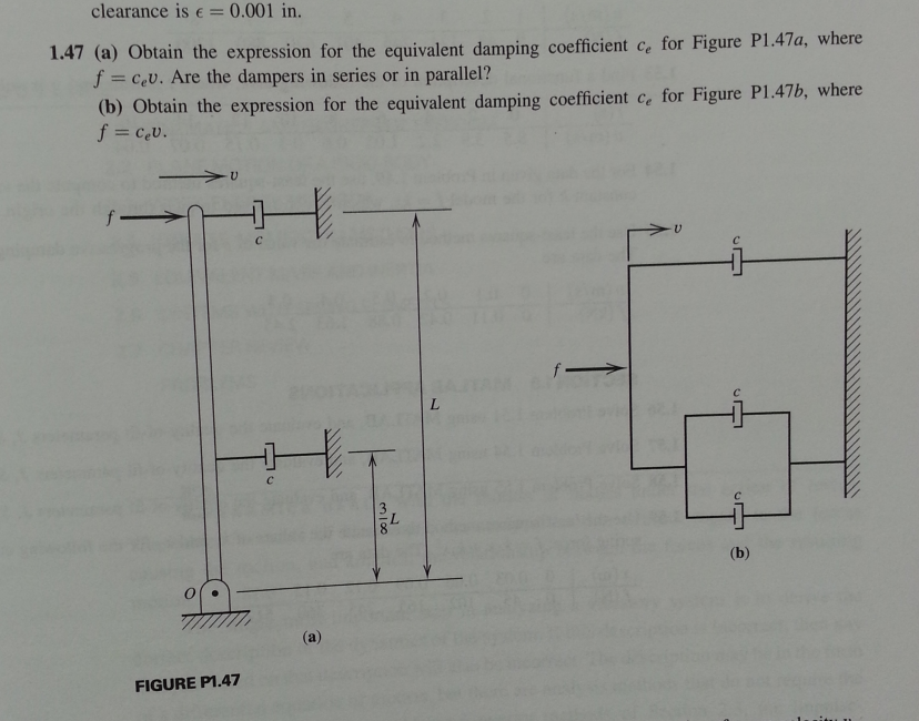 Solved Obtain the expression for the equivalent damping