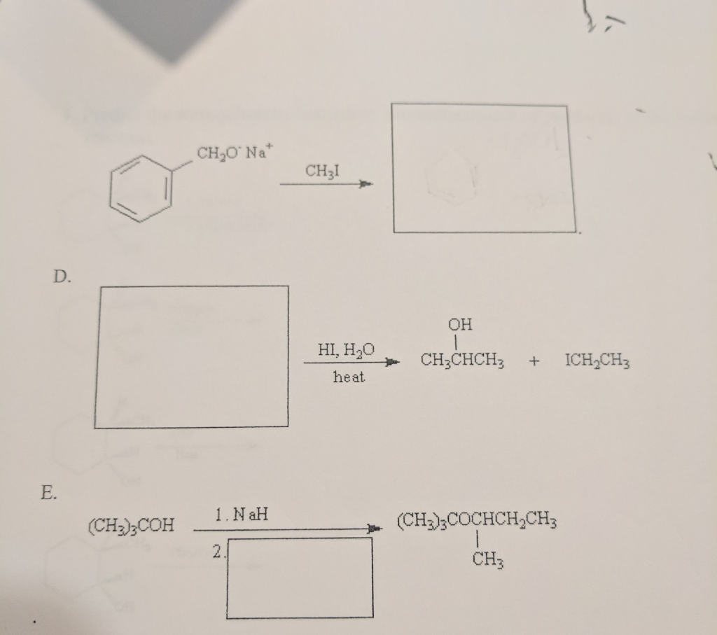 Solved 2. Propose Structure(s) For The Starting Material(s), | Chegg.com