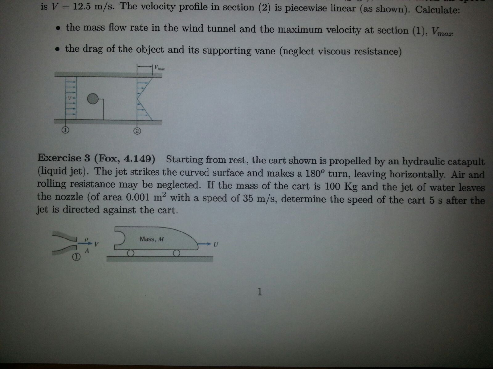 Solved Starting from rest, a cart is propelled by an