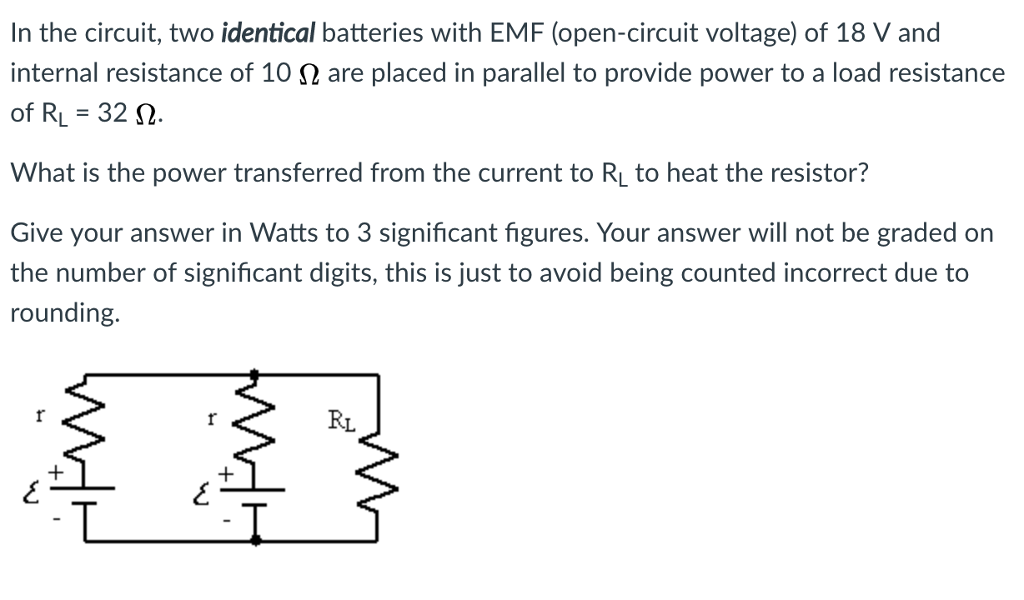 Solved In The Circuit, Two Identical Batteries With EMF | Chegg.com