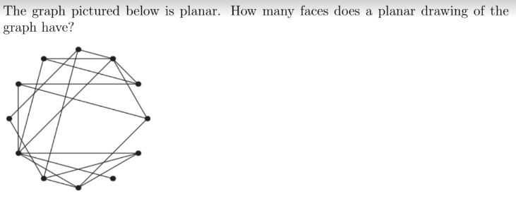 solved-the-graph-pictured-below-is-planar-how-many-faces-chegg