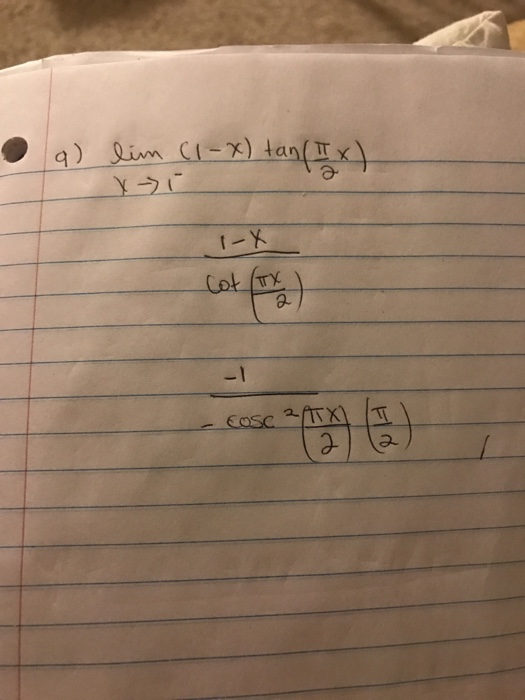 solved-lim-x-rightarrow-1-1-x-tan-pi-2-x-1-x-cot-chegg