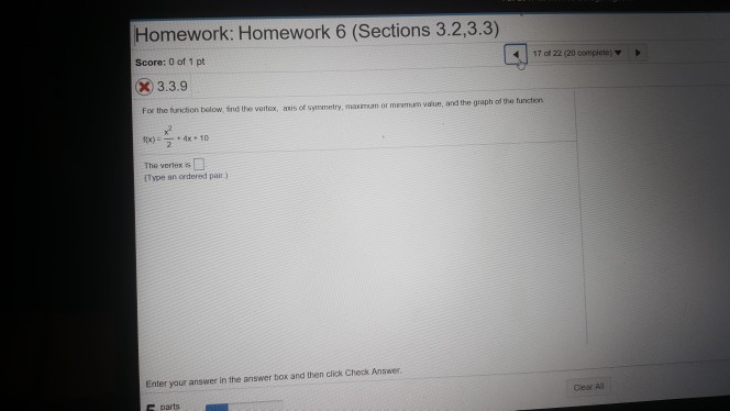 Solved Homework: Homework 6 (Sections 3.2,3.3) 17 42(20 | Chegg.com