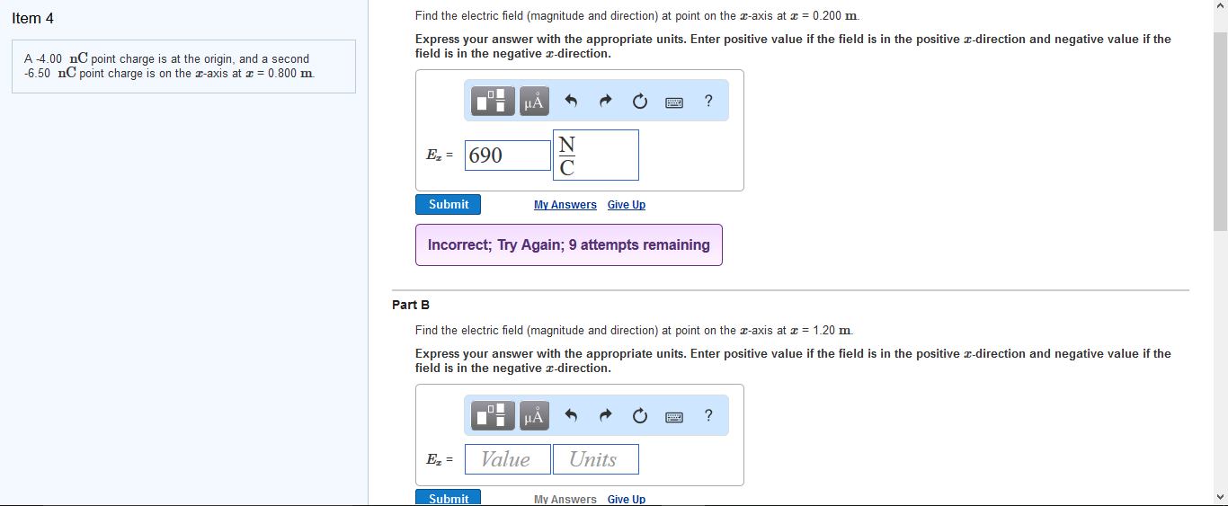 solved-a-4-00-nc-point-charge-is-at-the-origin-and-a-chegg