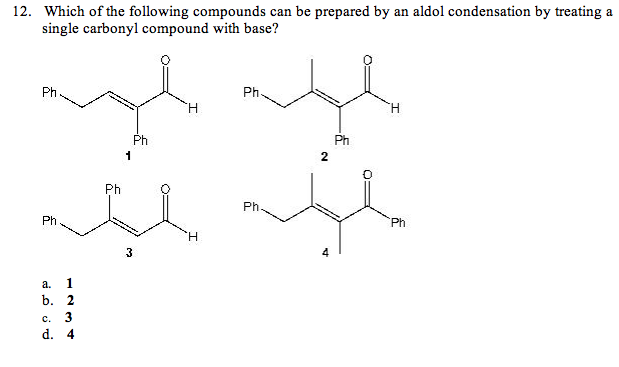 Solved Which of the following compounds can be prepared by | Chegg.com