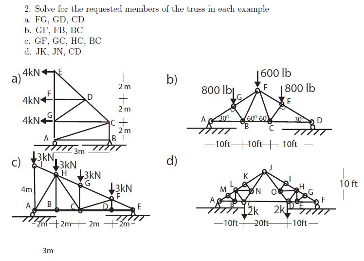 Solved CME 205 Structural Analysis Homework 1 due Friday, | Chegg.com