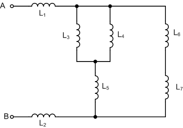 Solved Determine the inductance at terminalsA | Chegg.com