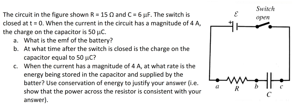 solved-the-circuit-in-the-figure-shown-r-15-and-c-6-f-chegg