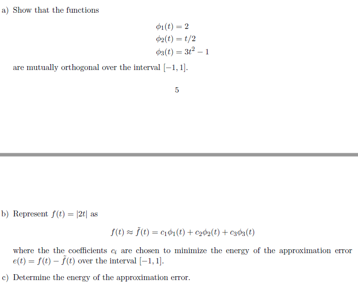 Solved Show that the functions _1(t) = 2 _2(t) = t/2 | Chegg.com