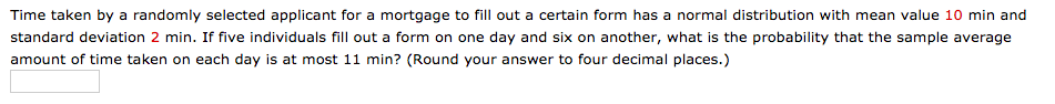 Solved Time taken by a randomly selected applicant for a | Chegg.com