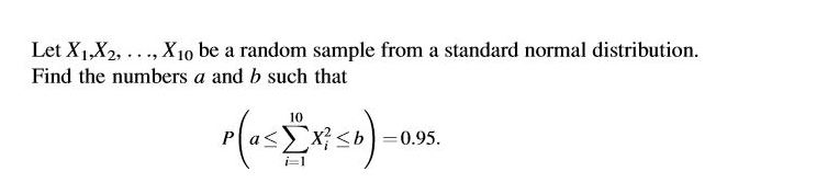 Solved Let XI,X2, ..., X1o be a random sample from a | Chegg.com