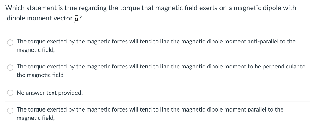 solved-which-statement-is-true-regarding-the-torque-that-chegg