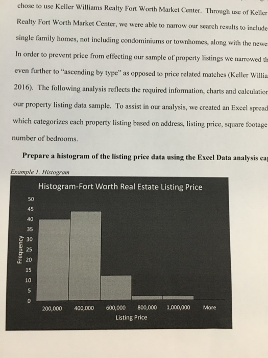 Solved Real Estate Regression Exercise 1 QNT/351 Version 5