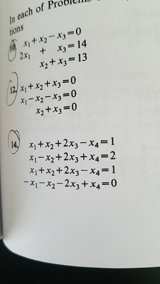 Solved In each of Problems 10-15, find all solutions of the | Chegg.com