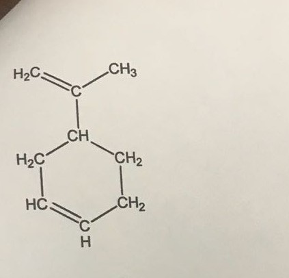 CH3 H2C CH CH2 H2C CH2 HC | Chegg.com