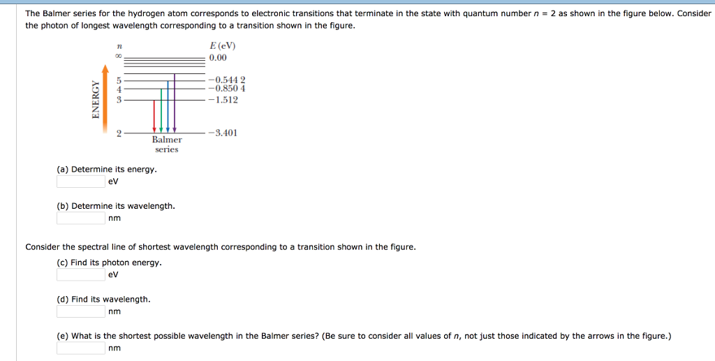 solved-the-balmer-series-for-the-hydrogen-atom-corresponds-chegg