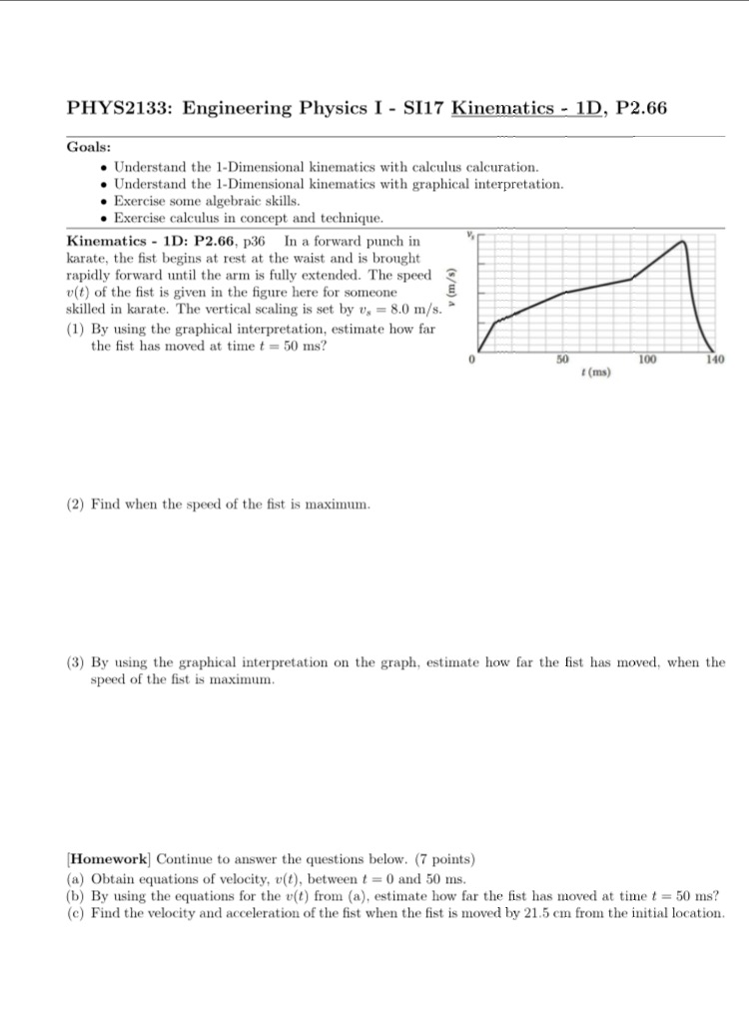 Solved PHYS2133: Engineering Physics I SI18 Constant | Chegg.com