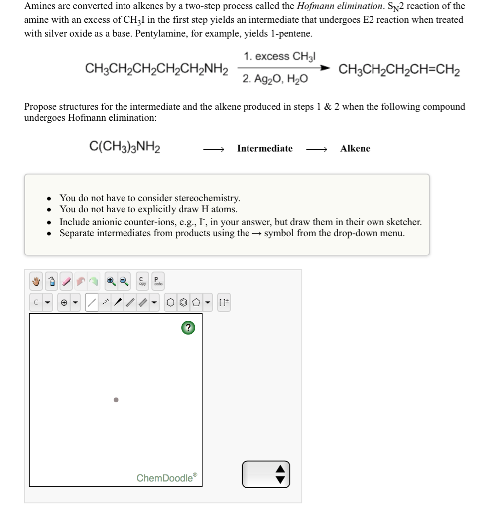 Solved Propose Structures For The Intermediate And The | Chegg.com