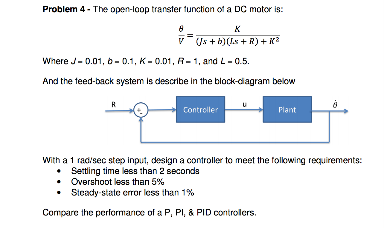 solved-the-open-loop-transfer-function-of-a-dc-motor-is-chegg