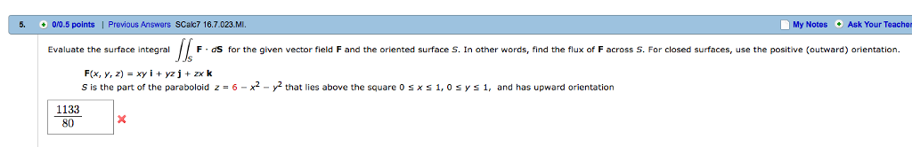 Solved Evaluate The Surface Integral Doubleintegral S F