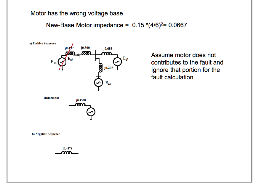 Solved In the given circuit assume a single phase to ground | Chegg.com
