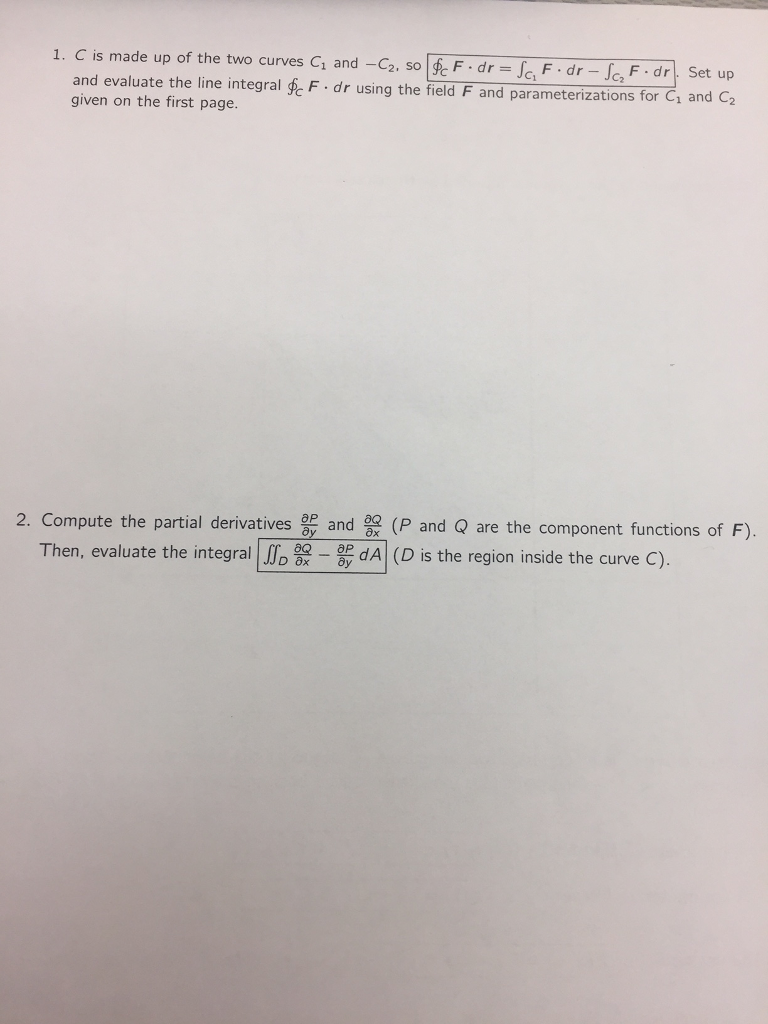 Boise State Math Levels Solved Boise State Math 275 (Ultman) Spring 2018 Green's | Chegg.com