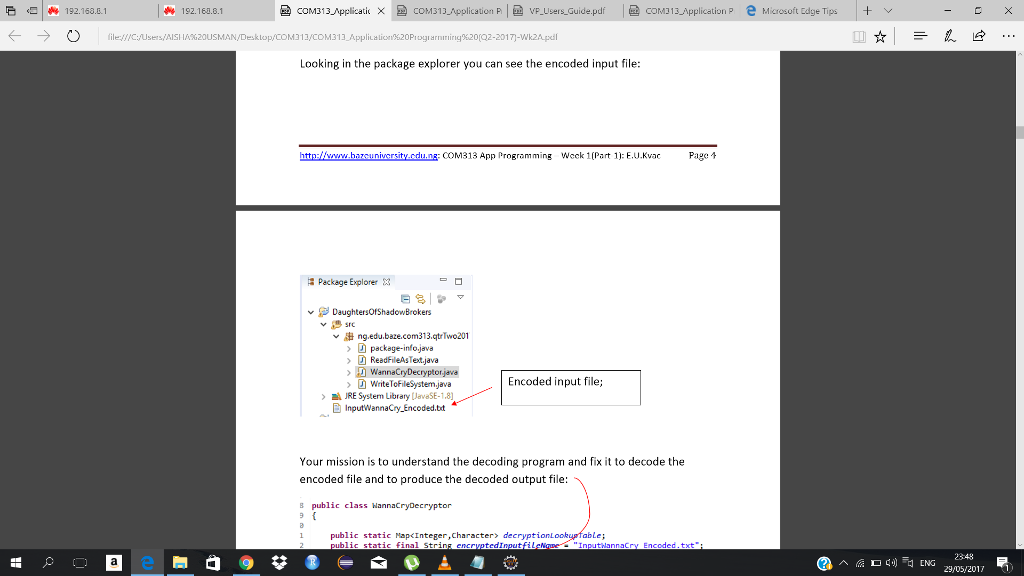 Solved vp Users Guide.pdf 313 Application P e Microsoft cdge | Chegg.com