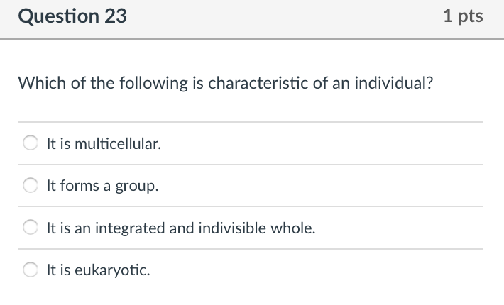Solved Question 19 1 pts Which of the following statements | Chegg.com
