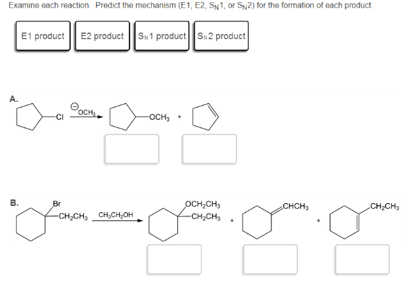 Solved Fill In All 4 Blanks Examine Each Reaction Predict 6184