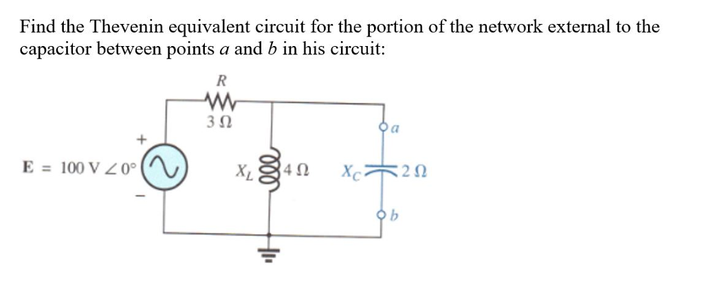 Solved Find the Thevenin equivalent circuit for the portion | Chegg.com