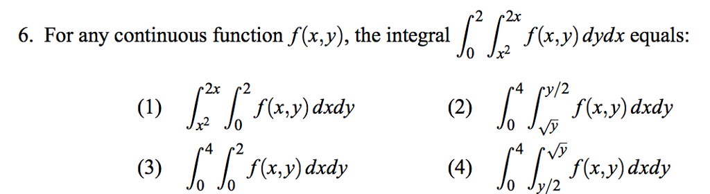 solved-for-any-continuous-function-f-x-y-the-integral-chegg