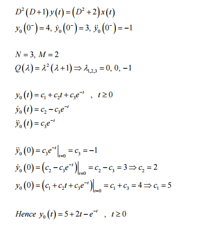 Q2. Using a convolution integral approach, determine | Chegg.com