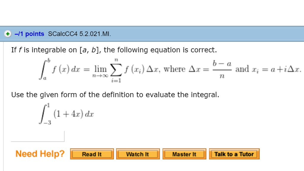 Solved If F Is Integrable On [a, B], The Following Equation | Chegg.com