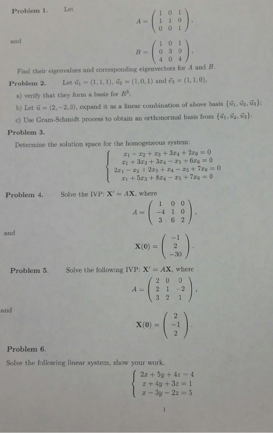 Solved Please show and explain your work .. | Chegg.com