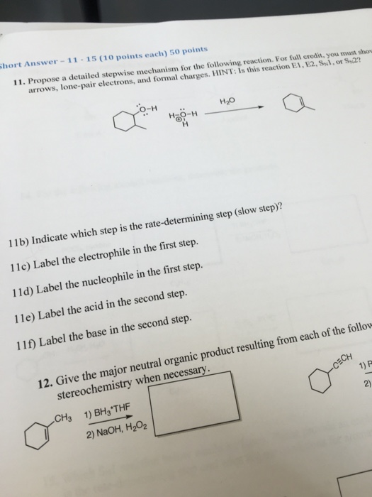 Solved Propose a detailed stepwise mechanism for the | Chegg.com