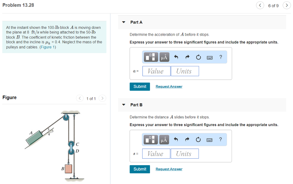 Solved Problem 13.28 Part A At The Instant Shown | Chegg.com