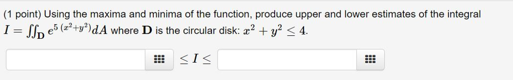 Solved Using the maxima and minima of the function, produce | Chegg.com