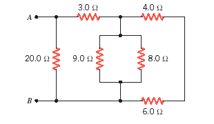 Solved Find The Equivalent Resistance Between Points A And B | Chegg.com