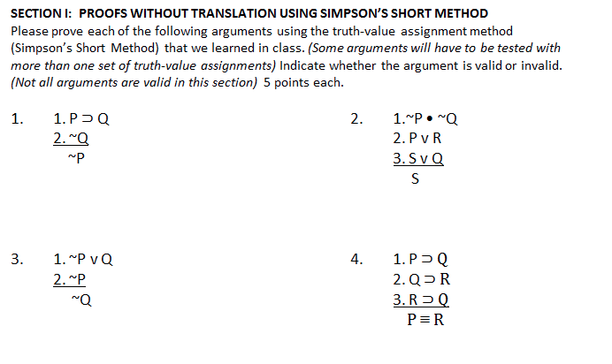 Basic Simpson Method Proof SECTIONI: PROOFS WITHOUT TRANSLATION USING SIMPSON'S | Chegg.com