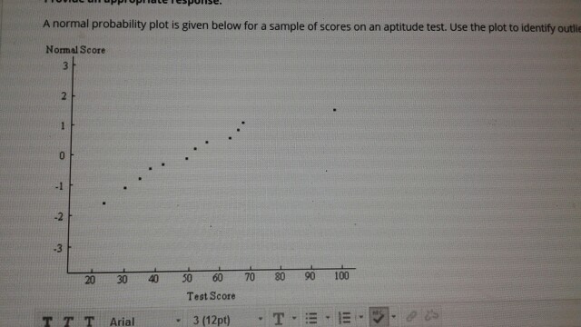 solved-a-normal-probability-plot-is-given-below-for-a-sample-chegg