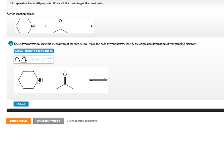 Solved For the reaction below: Use curved arrows to show | Chegg.com